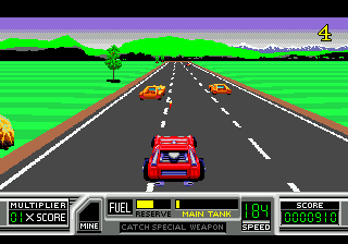 RoadBlasters (Japan) In game screenshot